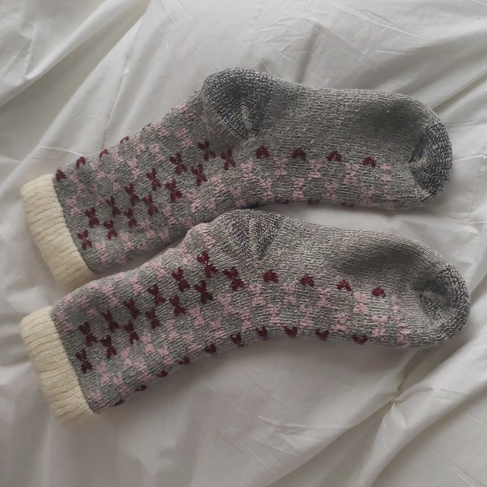 Womens Carhartt Heavyweight 78% Wool Boot socks. Medium